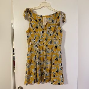 Free people vintage 1940 inspired dress/ medium